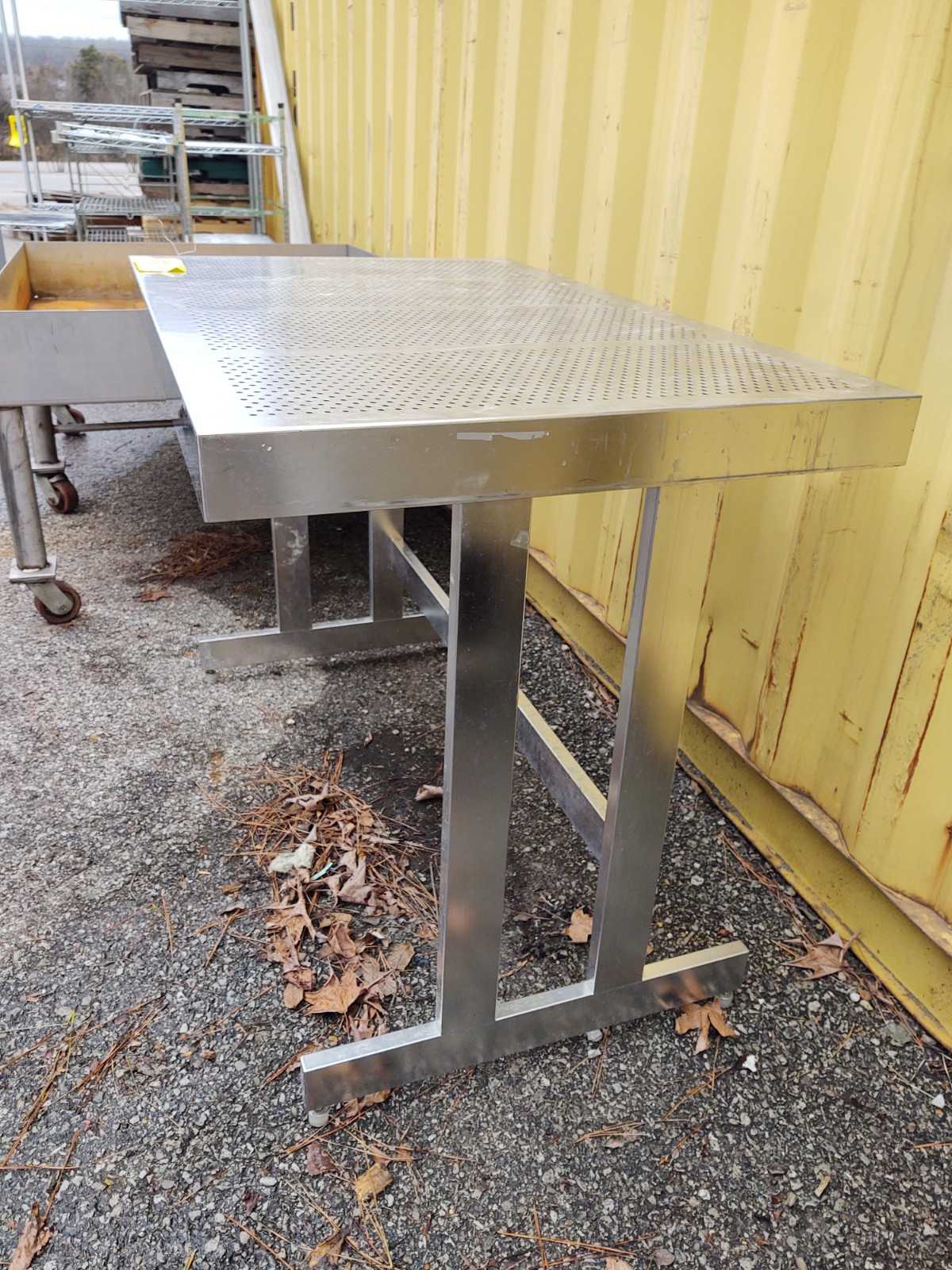 Stainless Steel Table 30L x 48w x 36h - PLANT & FACILITY EQUIPMENT