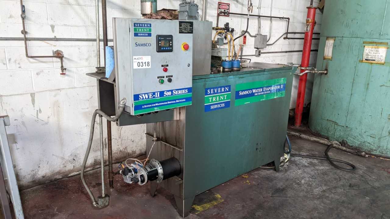 Waste water disposal/recycling Severn Trent services Samsco SWE-II 500 series. - WASTE BINS