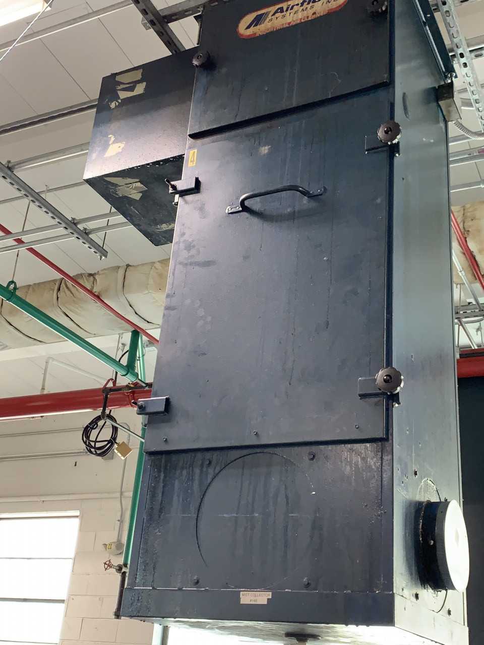 Lot of 3 Airflow Systems 2400VOM Coolant Mist Extractors Lot of 3  460/480v - MACHINING ACCESSORIES & TOOLING