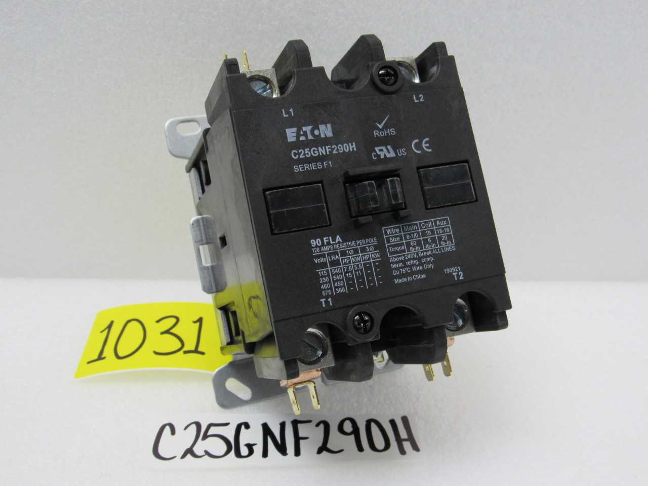 Eaton Misc. Items - ELECTRIC POWER TOOLS