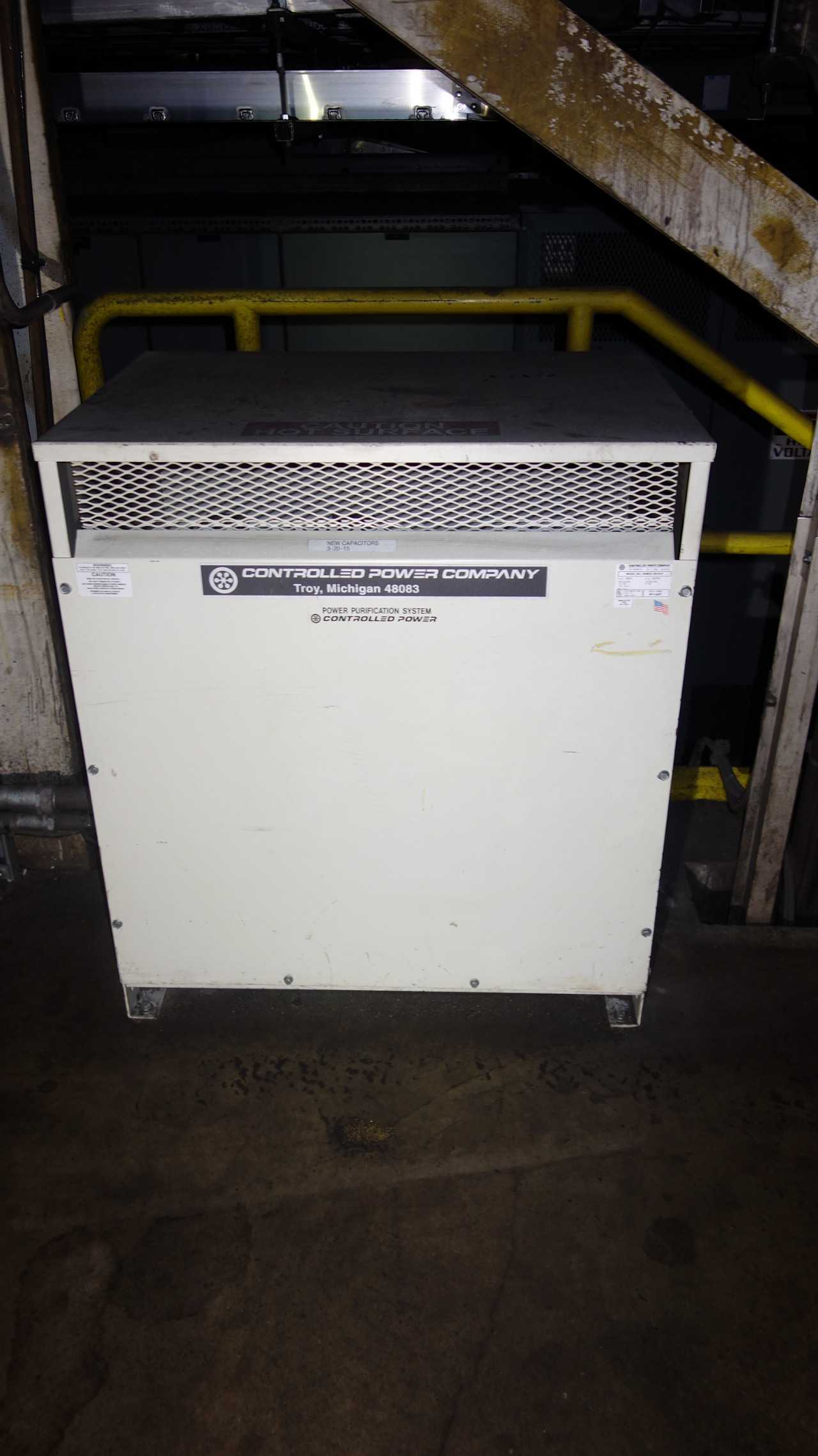 LOT OF 3 CONTROLLED POWER 15KVA TRANSFORMERS - CONTROL TRANSFORMERS