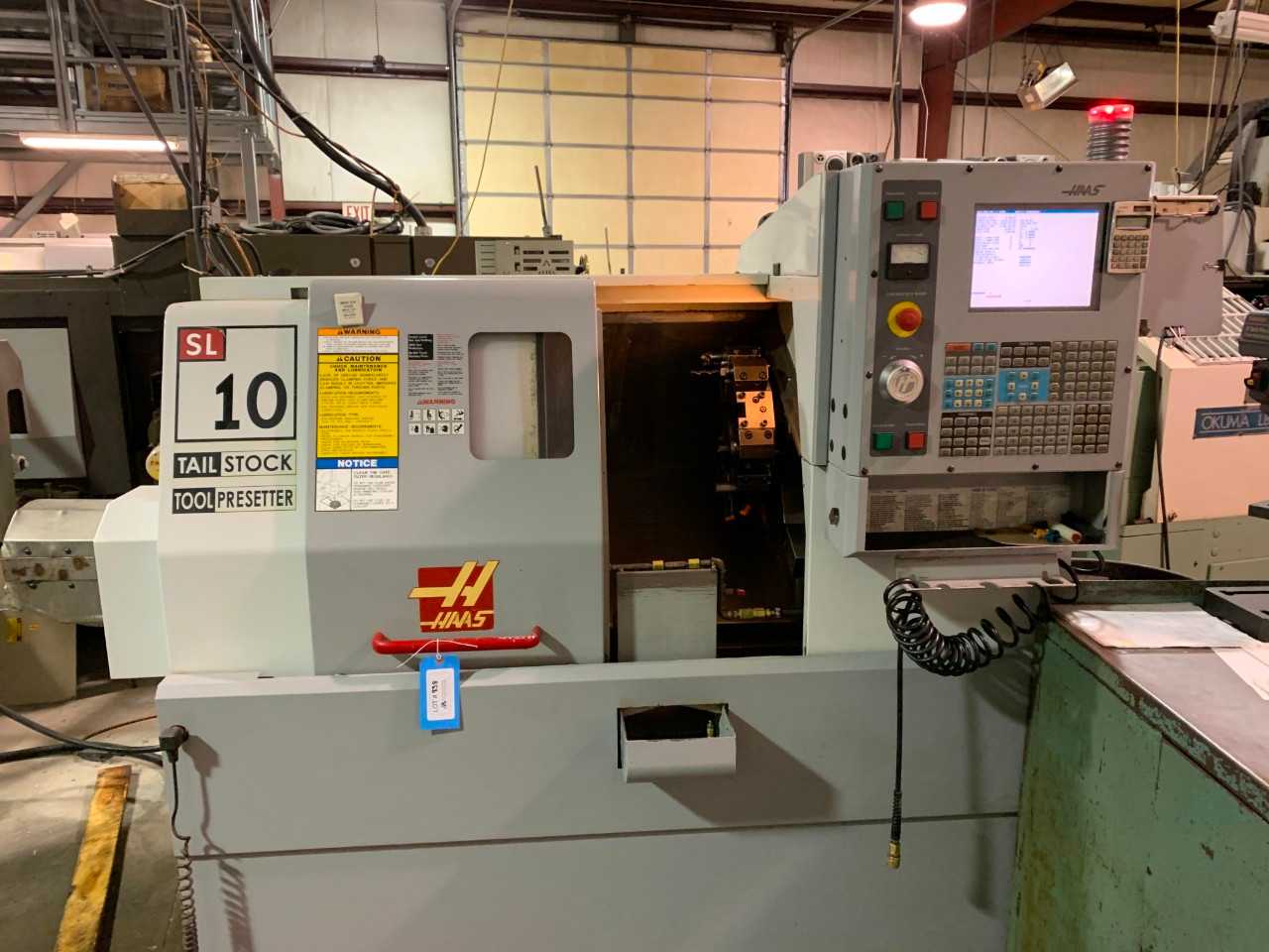 Haas SL-10T CNC Turning Center w Tailstock - CNC LATHES