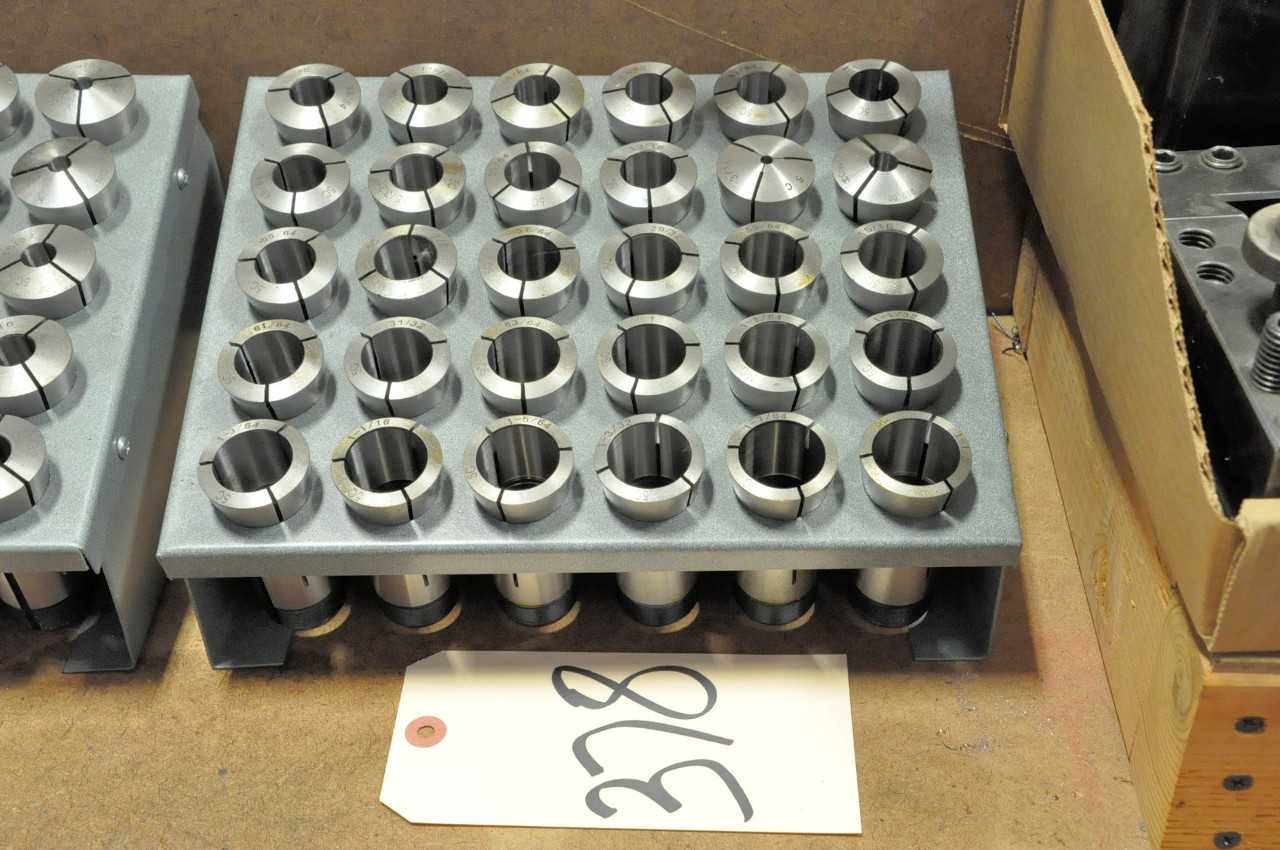 30-Piece 5C Collet Set with Stand - ELECTRIC POWER TOOLS