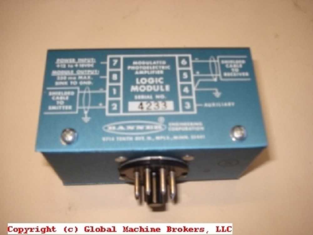 Banner Modulated Photoelectric Amplifier MB3-4 - ELECTRICAL PARTS