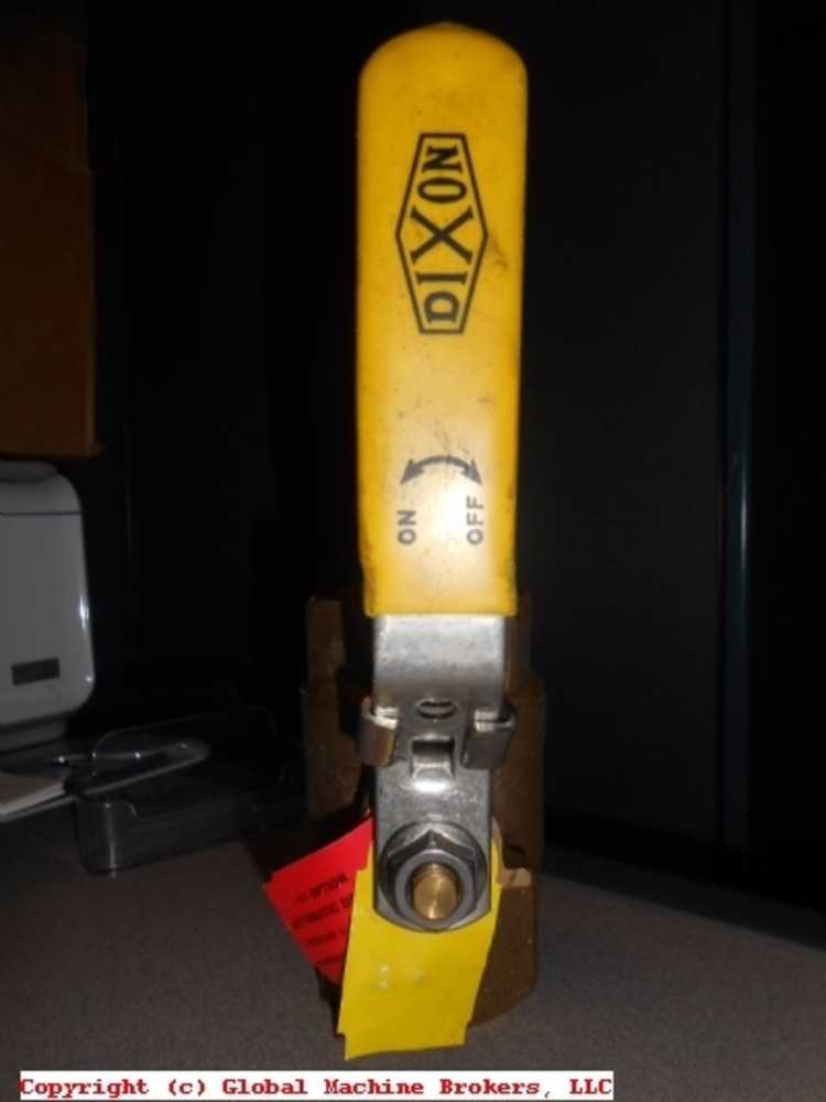 1-1/2" Brass DIXON 600 PSI VENTED SAFETY BALL VALVE - VALVES
