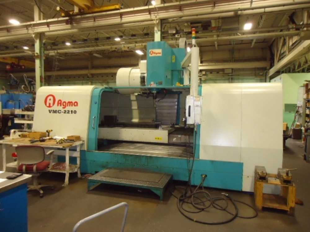 2007 AGMA CNC Vertical Machining Center Model VMC2210 - MACHINING CENTERS
