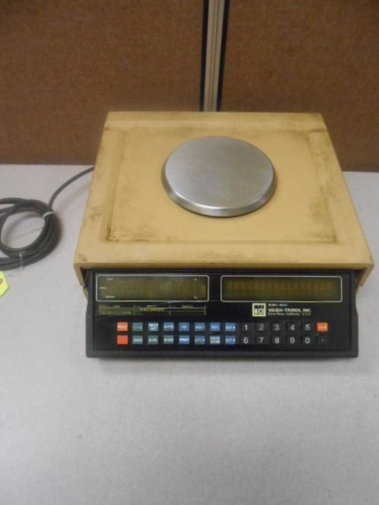 Weigh-Tronix Model 8250 Counting Scale 10lb x .01 lb,  Tested - SCALES