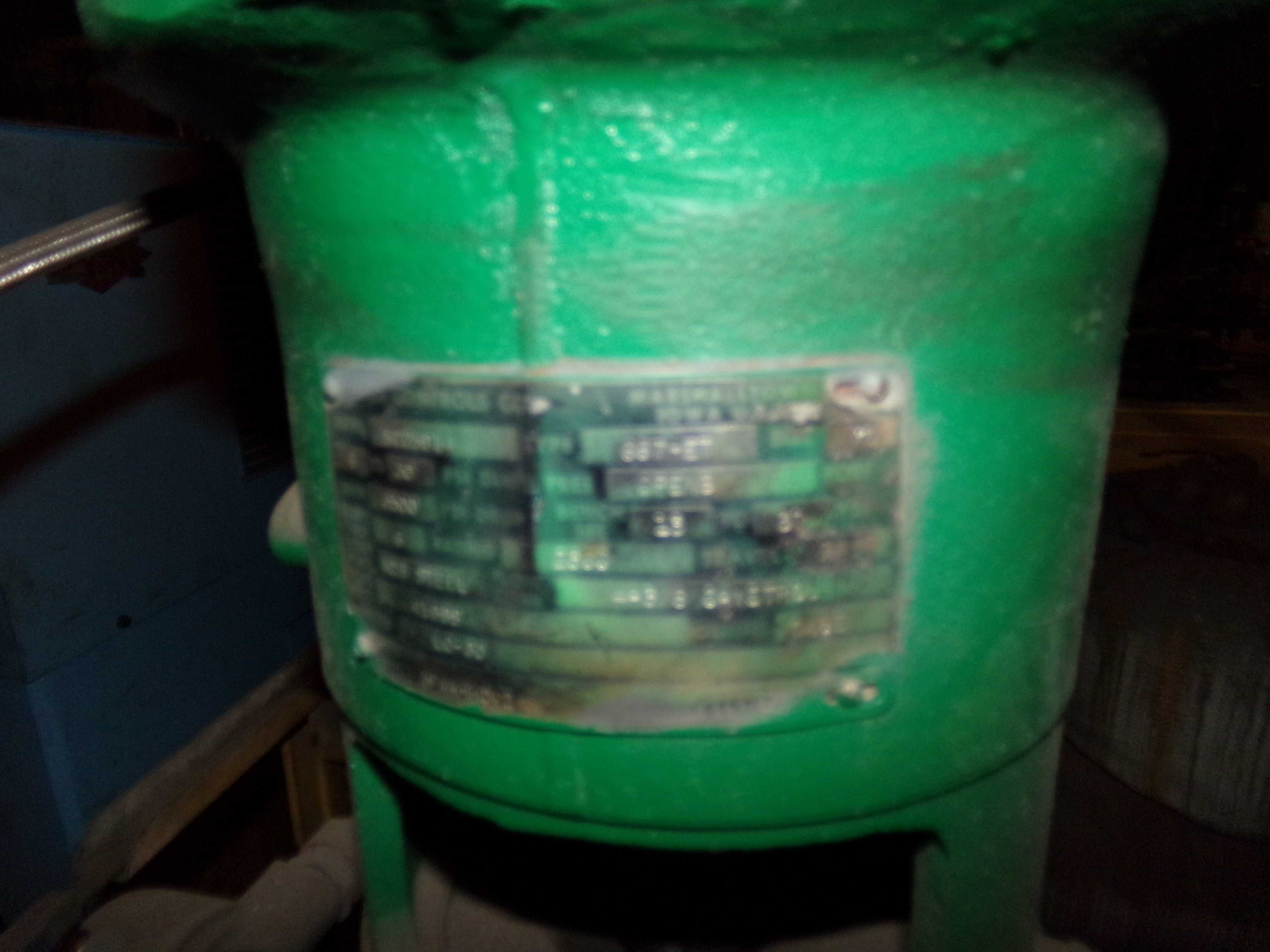 FISHER CONTROLS 667-ET 6 INCH CONTROL VALVE - CONTROL VALVE