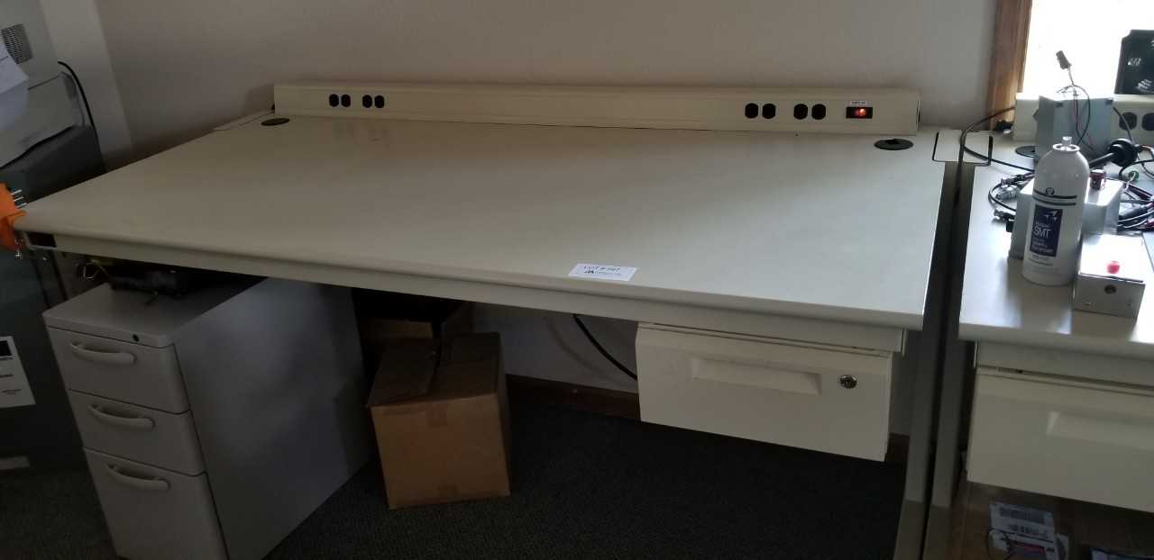 Work Desk w/ Power & Storage - PLANT & FACILITY Work Desk w/ Power & Storage - PLANT & FACILITY