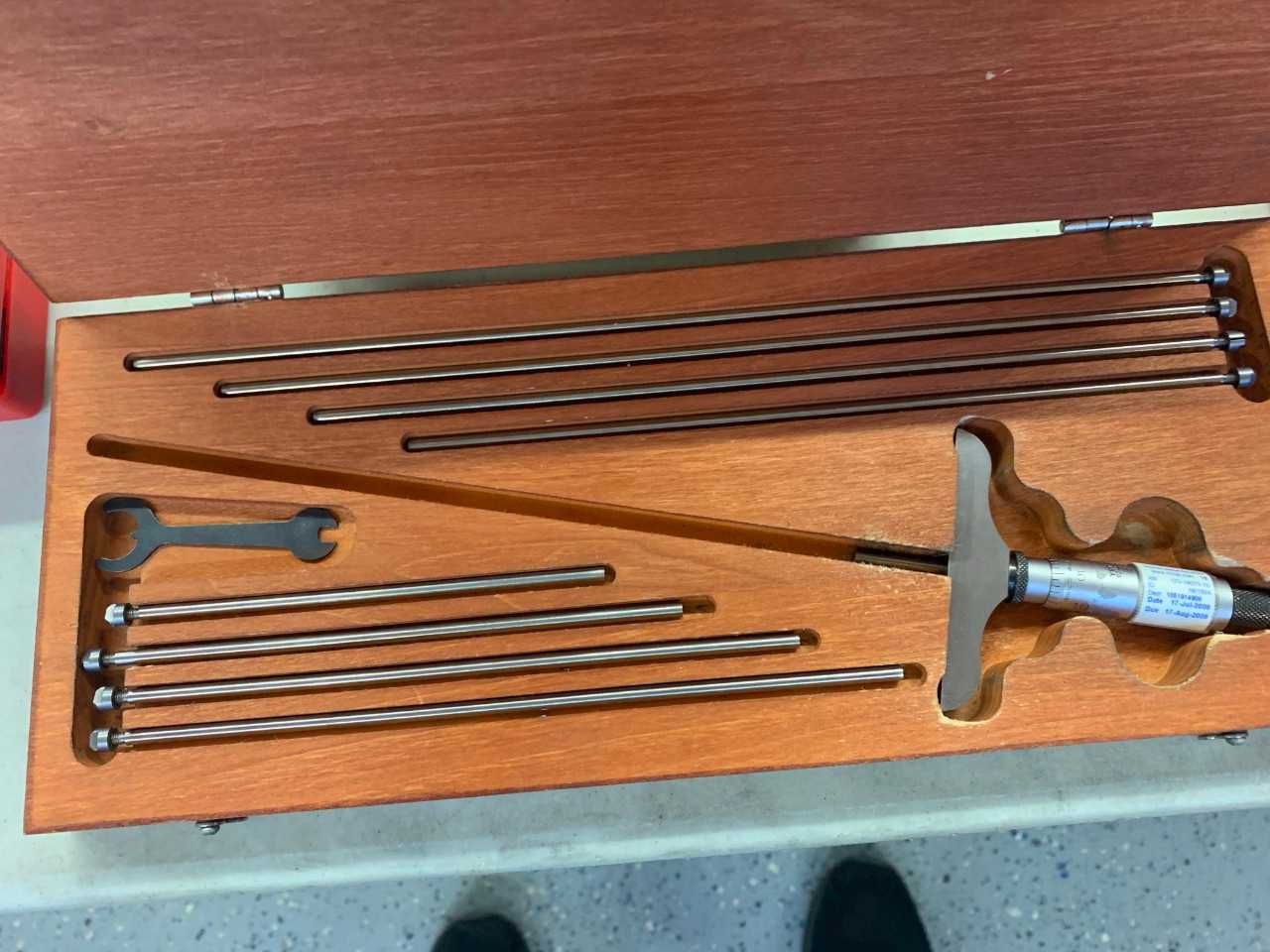 Starrett Pin Micrometer Set - PROCESS EQUIPMENT