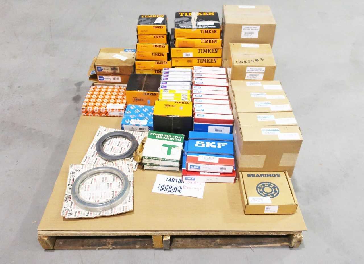 1 PALLET OF ASSORTED BEARINGS - BEARINGS 1 PALLET OF ASSORTED BEARINGS - BEARINGS