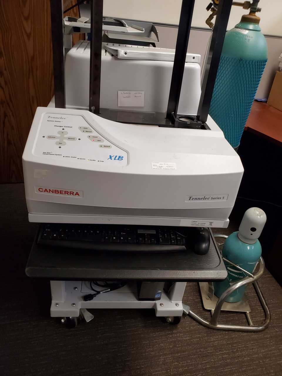Canberra Tennelec Series 5 XLB Alpha/Beta Counting System - LAB & SCIENTIFIC