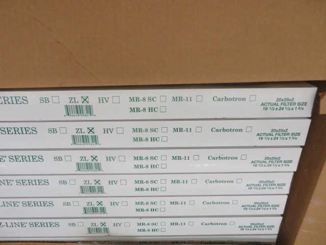 Glasfloss and other Filters (lot) Pallet - MISCELLANEOUS