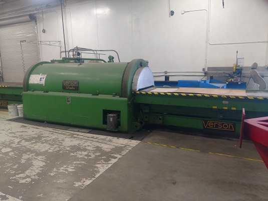 VERSON WHEELON HYDRAULIC FLUID FORMING PRESS MODEL: 10800-R-36-120 - MISCELLANEOUS