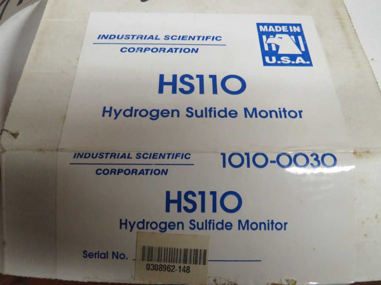 LOT OF 3 INDUSTRIAL SCIENTIFIC CORPORATION HS11O HS110 1010-0030 HYDROGEN SULFIDE MONITOR - ELECTRIC POWER TOOLS