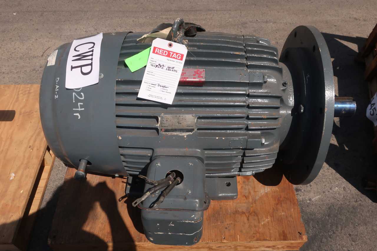 US MOTORS 100HP 3PH 460V 3560RPM - ELECTRIC MOTORS