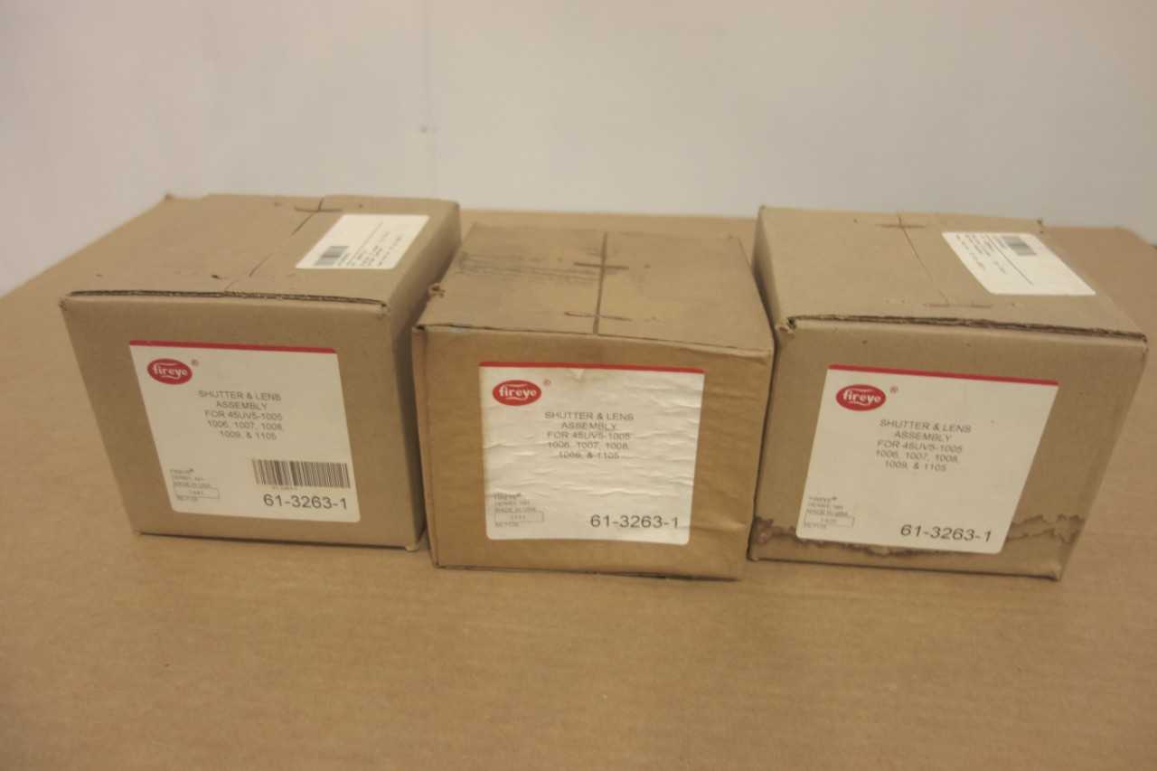 LOT 3 FIREYE SHUTTER LENS ASSEMBLIES - AUTOMATION & CONTROLS