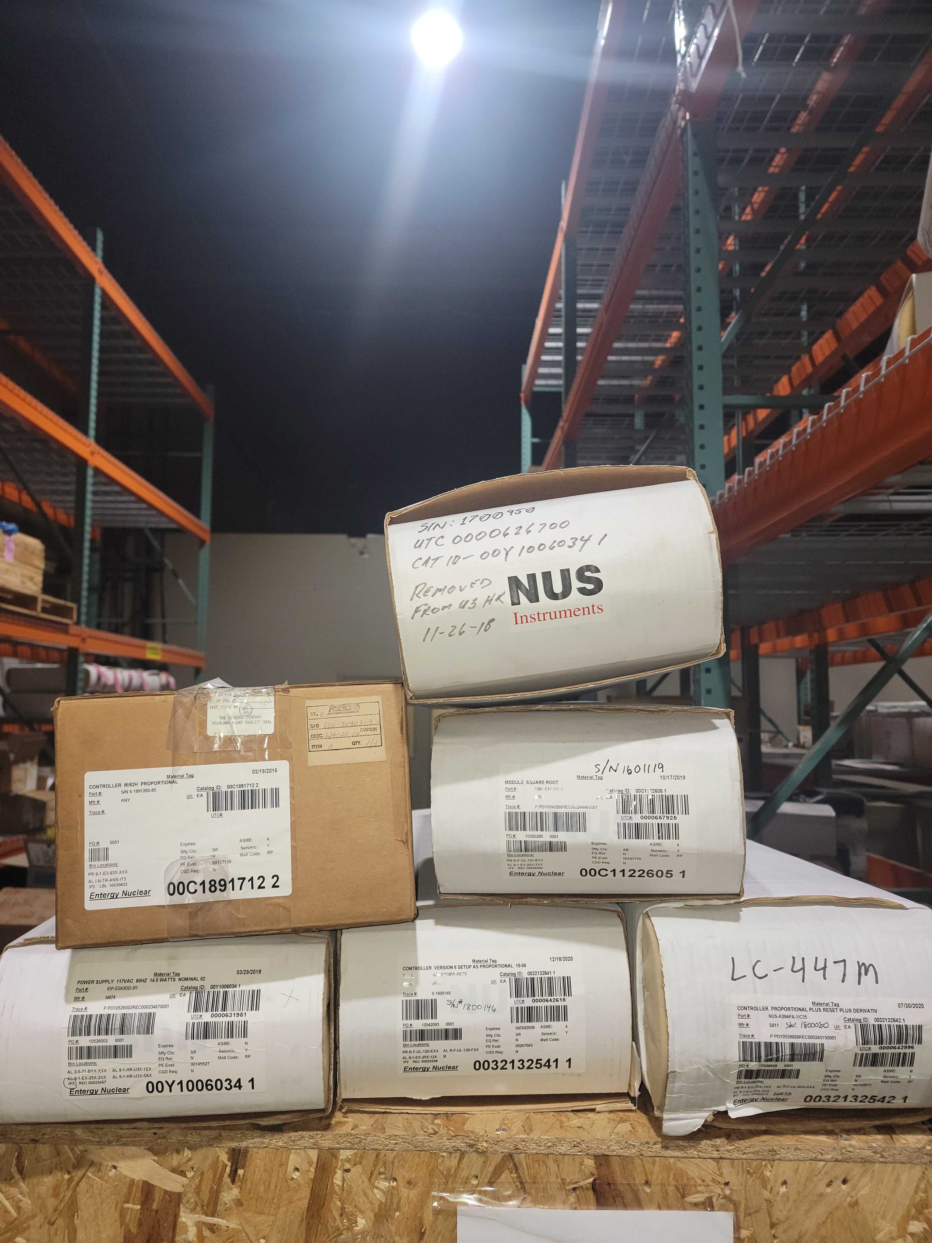 BULK LOT OF ASSORTED INSTRUMENTATION PARTS - AUTOMATION & CONTROLS