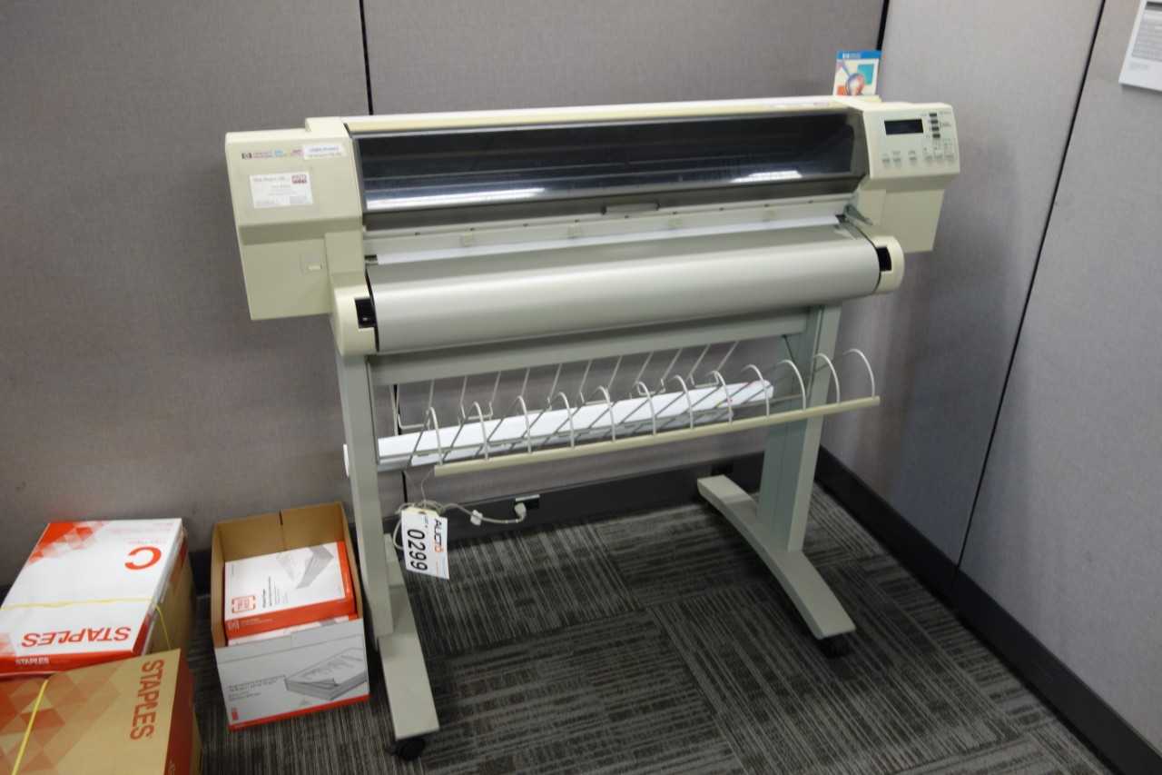 HP Designjet 750C Plus C4709A Large format inkjet printer (DELAYED REMOVAL) - PACKAGING