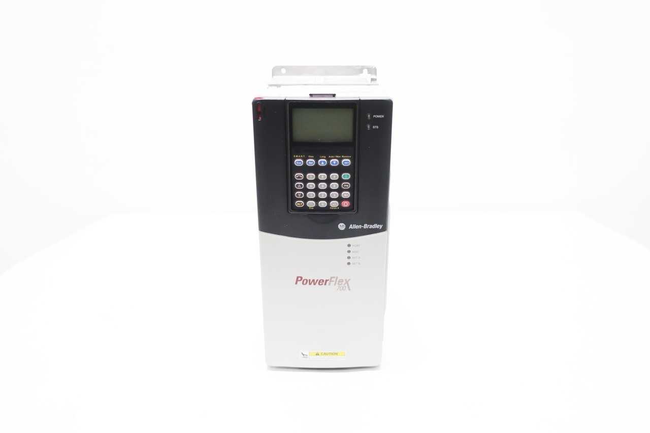 ALLEN BRADLEY POWERFLEX 700 AC VFD DRIVE 480V-AC 0-400HZ 10HP - MOTOR DRIVES ALLEN BRADLEY POWERFLEX 700 AC VFD DRIVE 480V-AC 0-400HZ 10HP - MOTOR DRIVES