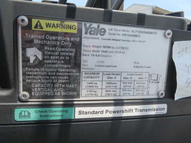 Yale Forklift - MISCELLANEOUS