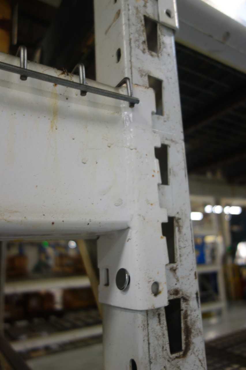 Qty 266 Keystone style pallet racking beams - PALLET RACKING