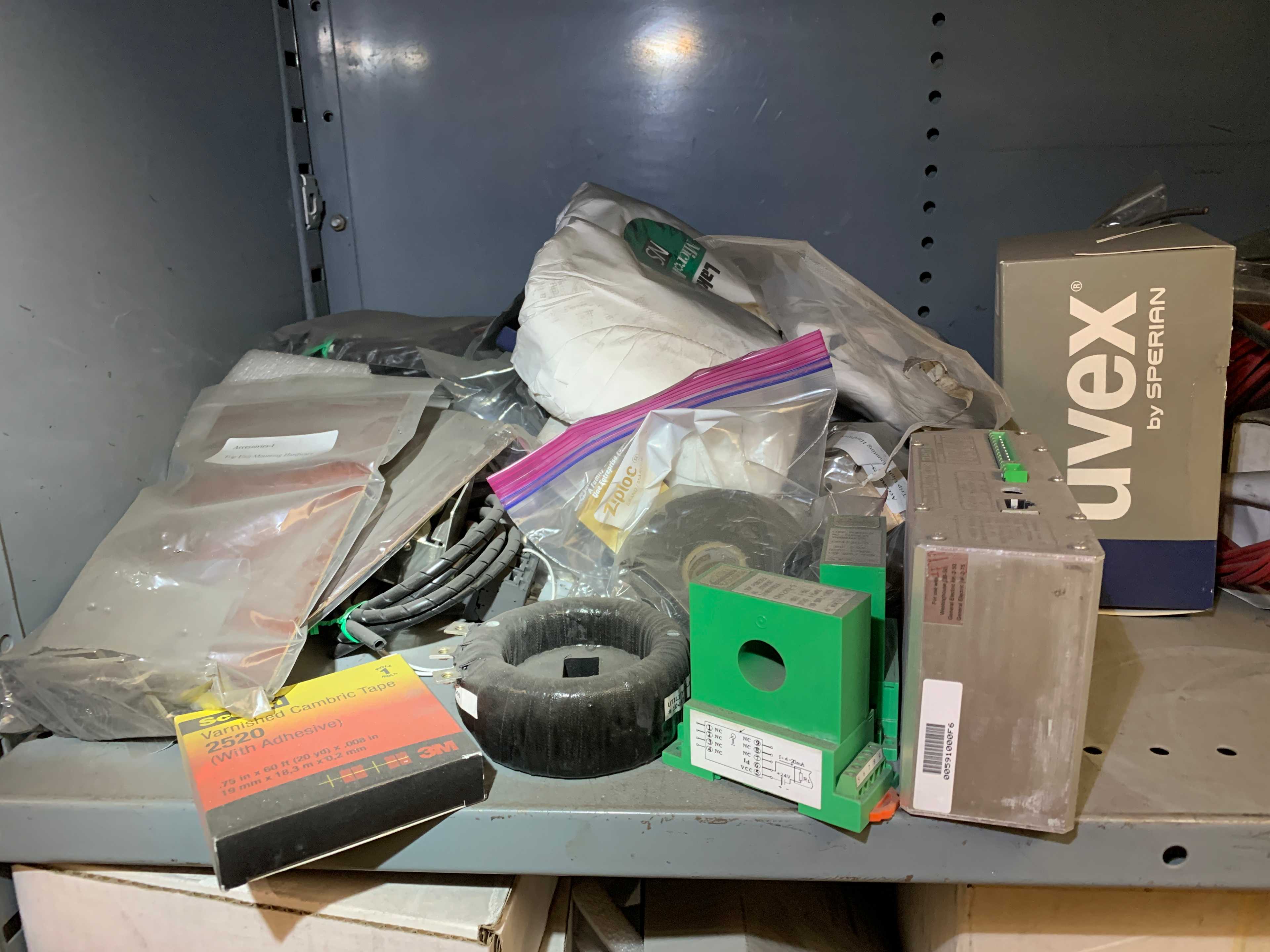 CONTENTS OF SHELVING - ELECTRICAL COMPONENTS