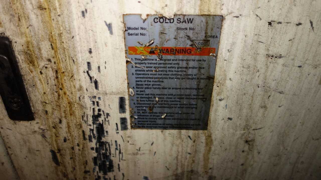 FLAT CIRCULAR COLD SAW - METAL SAWS