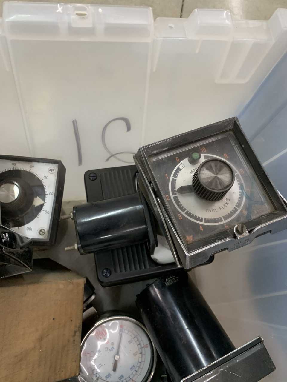 LOT OF ASSORTED TIMERS AND PANEL METERS ATC EAGLE SIGNAL - MISCELLANEOUS