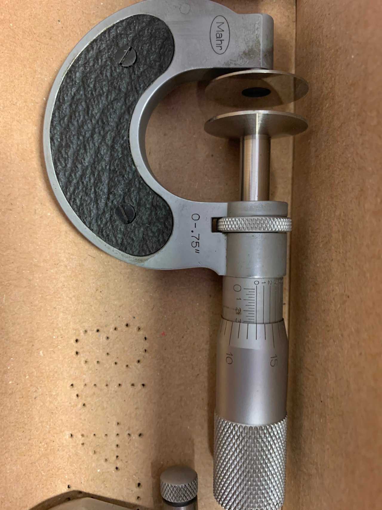 Mahr, Starrett & Mitutoyo Outside Micrometers - ELECTRIC POWER TOOLS