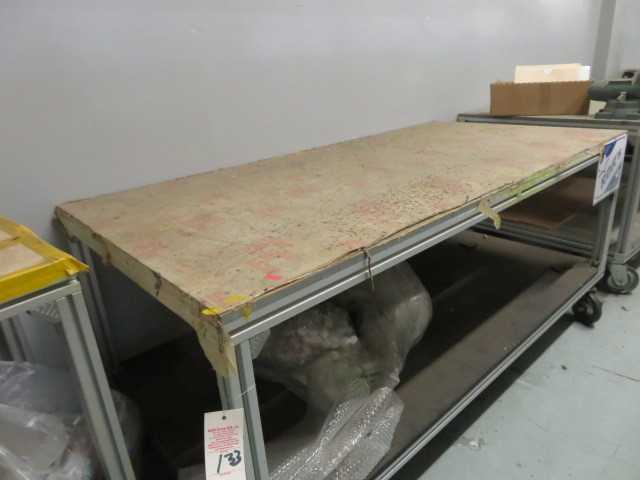 Aluminum Table on wheels - MISCELLANEOUS