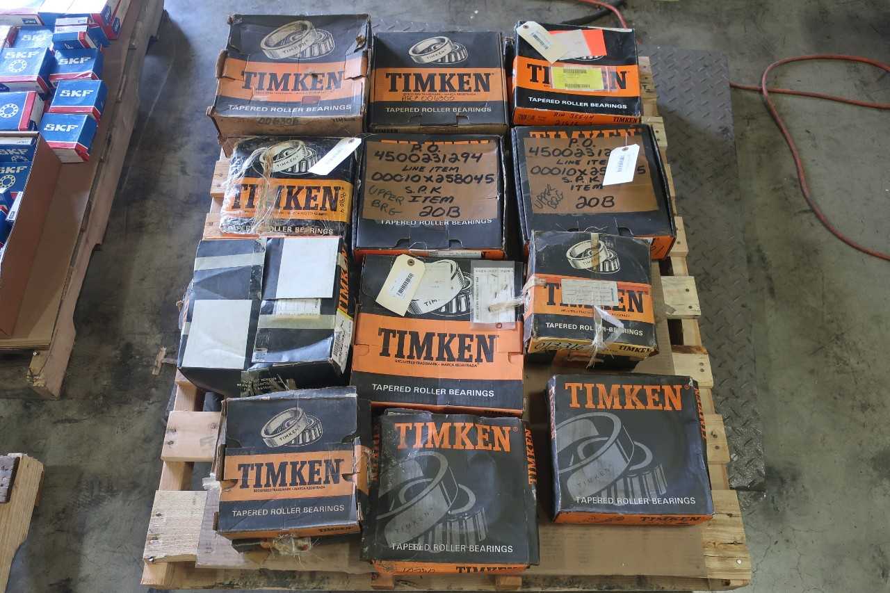 1 PALLET OF ASSORTED TIMKEN BEARINGS - BEARINGS