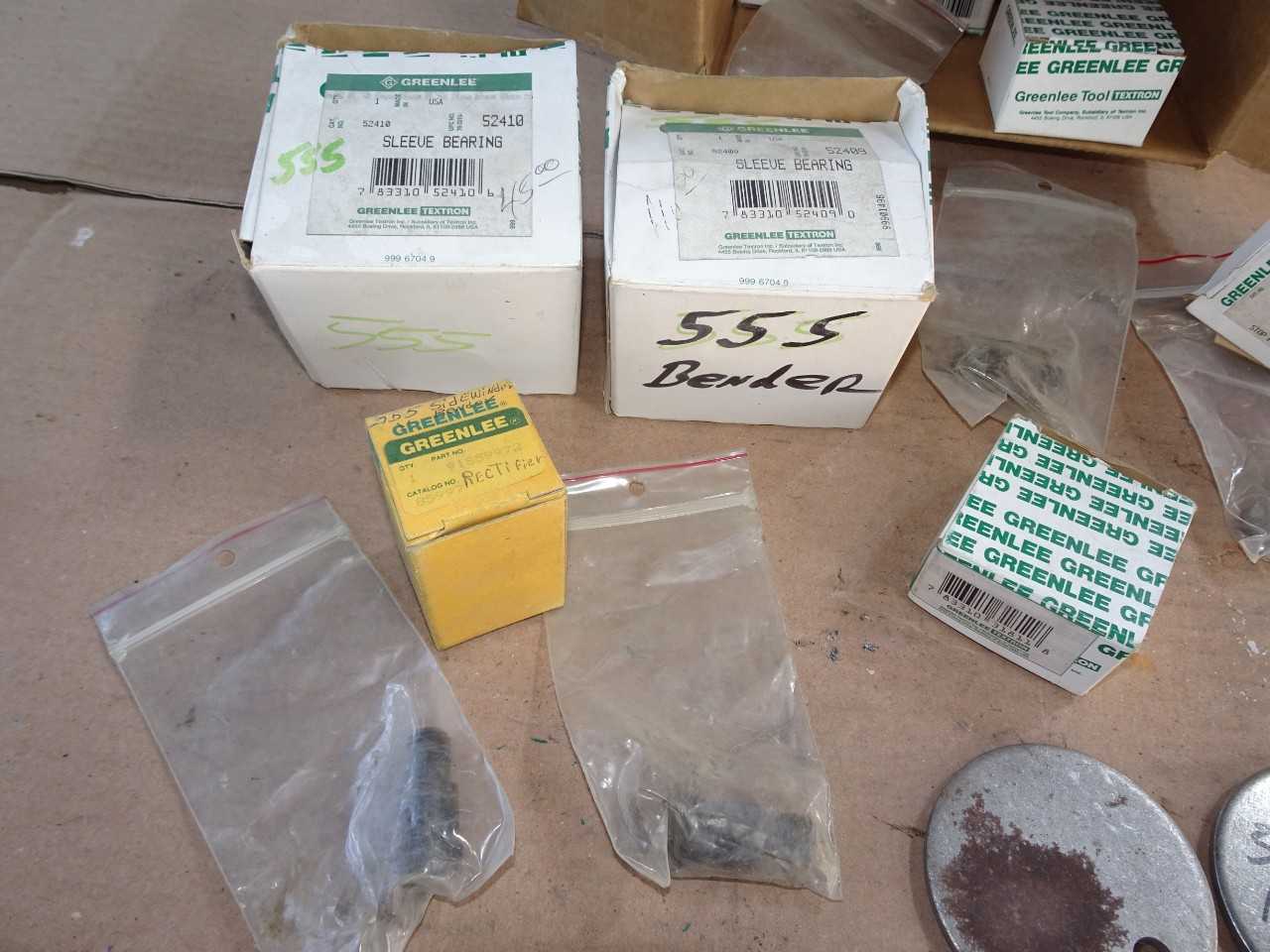 GREENLEE 555 Pipe bender parts - ELECTRIC POWER TOOLS