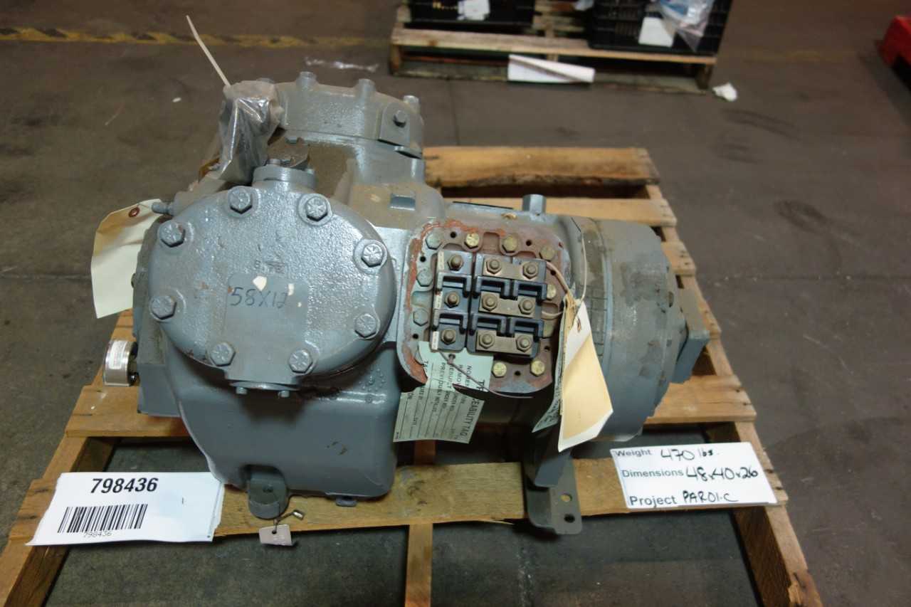 CARLYLE 06ET250320 SEMI HERMETIC COMPRESSOR 208 230 460V AC 3PH - ELECTRIC MOTORS