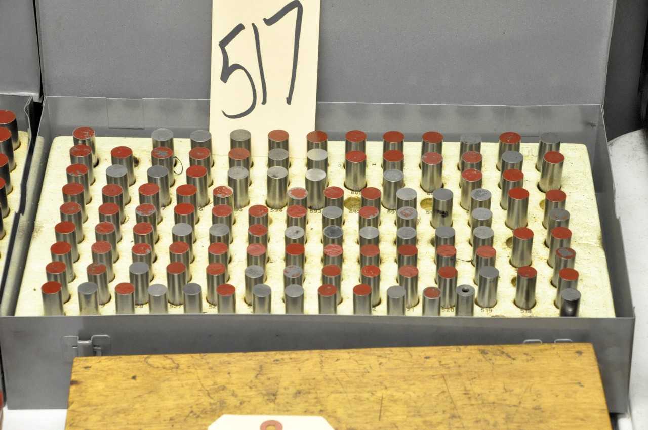 Meyer .501 - .625 Pin Gage Set - PROCESS EQUIPMENT