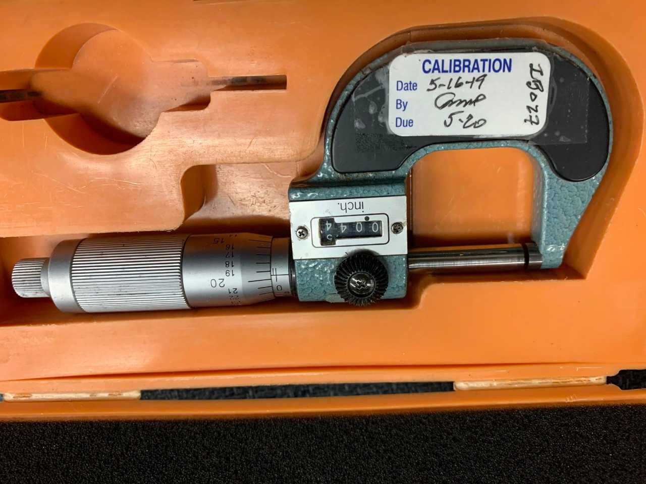 Mitutoyo Micrometer - METAL INSPECTION EQUIPMENT