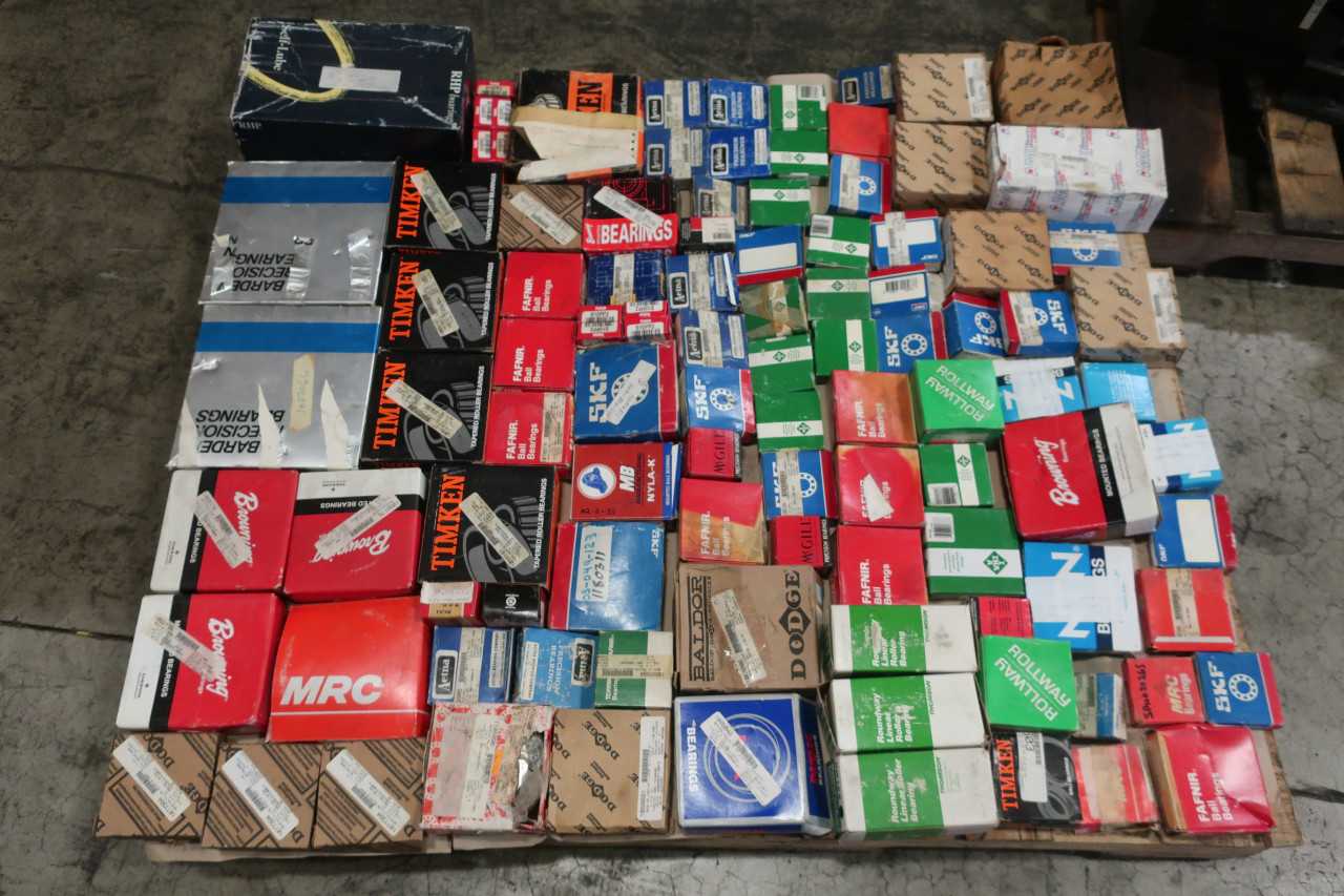1 PALLET OF ASSORTED BEARINGS - BEARINGS