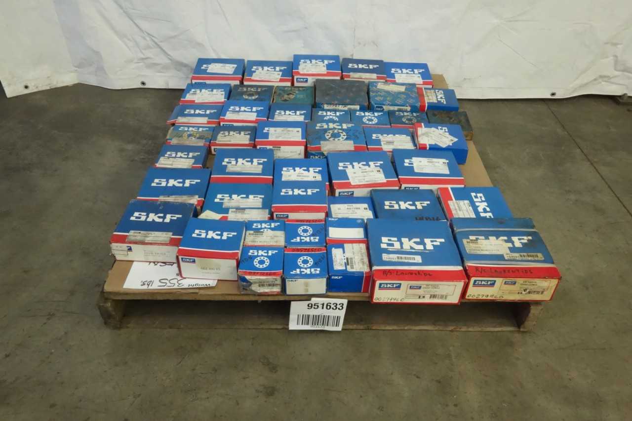 PALLET OF SKF ROLLER BEARINGS - BEARINGS