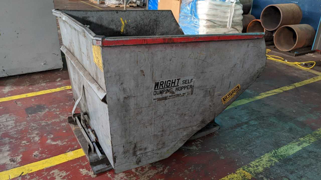 Wright self dumping hopper - WASTE BINS