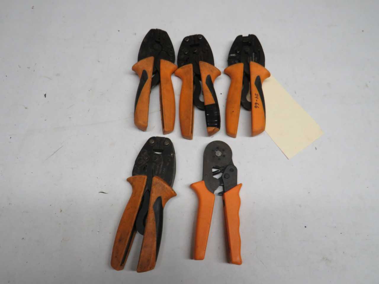 LOT OF 5 WIEDMULLER FERRULE TOOLS - ELECTRIC POWER TOOLS