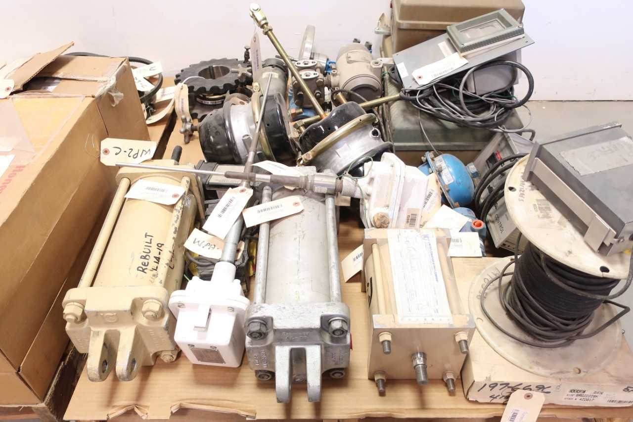 2 PALLETS OF ASSORTED CYLINDER, ELECTRICAL, POWER TRANSMISSION AND SENSOR - POWER TRANSMISSION