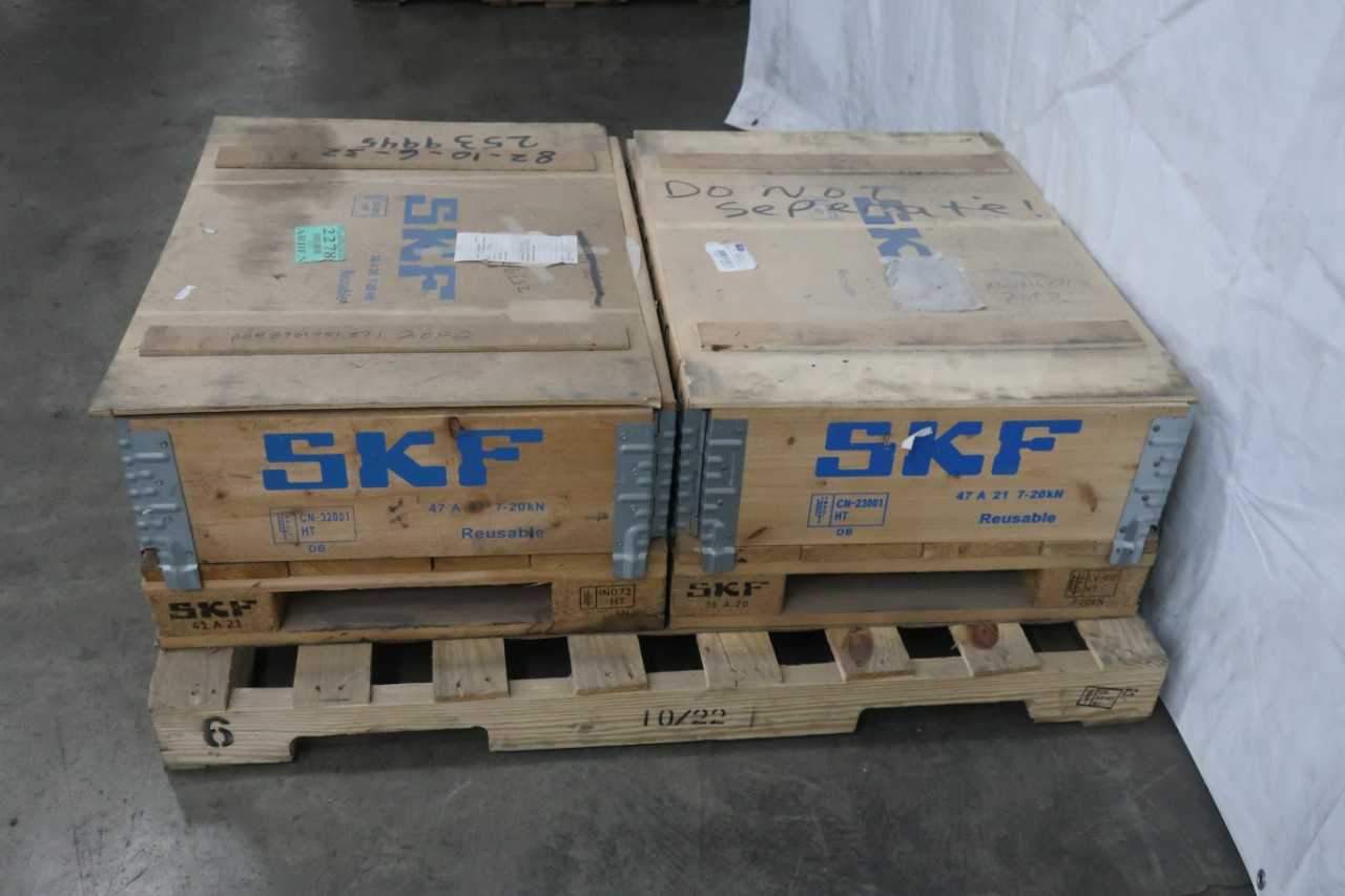 LOT OF 2 SKF BEARING ASSEMBLIES - BEARINGS
