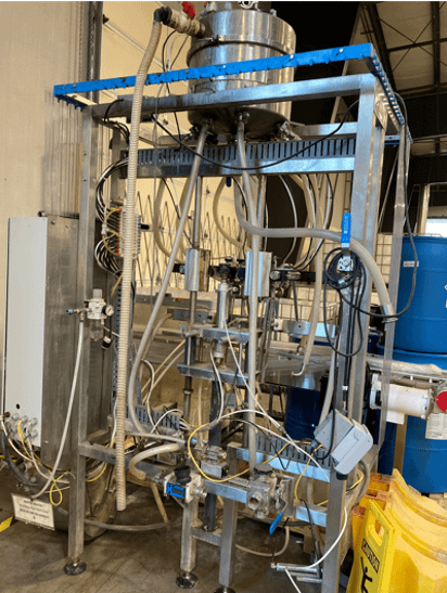6-head bottle filler - PACKAGING