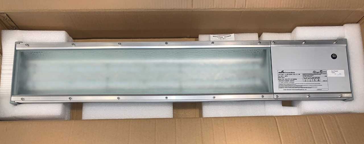 New - Lot of 3 - Cooper Crouse-Hinds LL48-60W-765 60W Industrial LED High Bay Lighting Fixture - LIGHTING