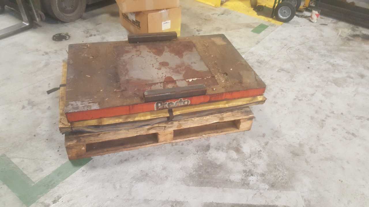 Presto electric scissor lift table - LIFT CART