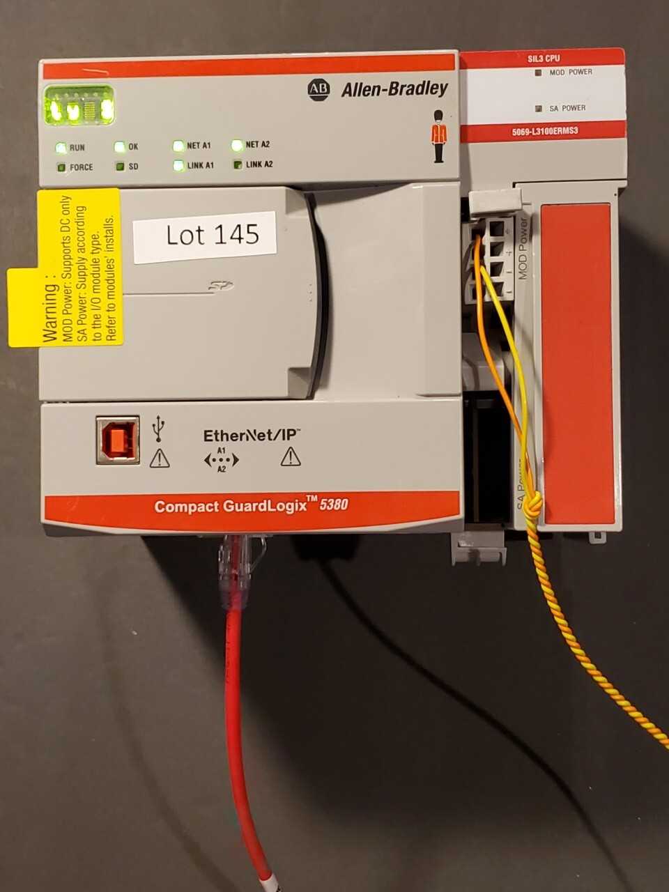 Allen Bradley CompactLogix 5069-L3100ERMS3 - AUTOMATION & CONTROLS