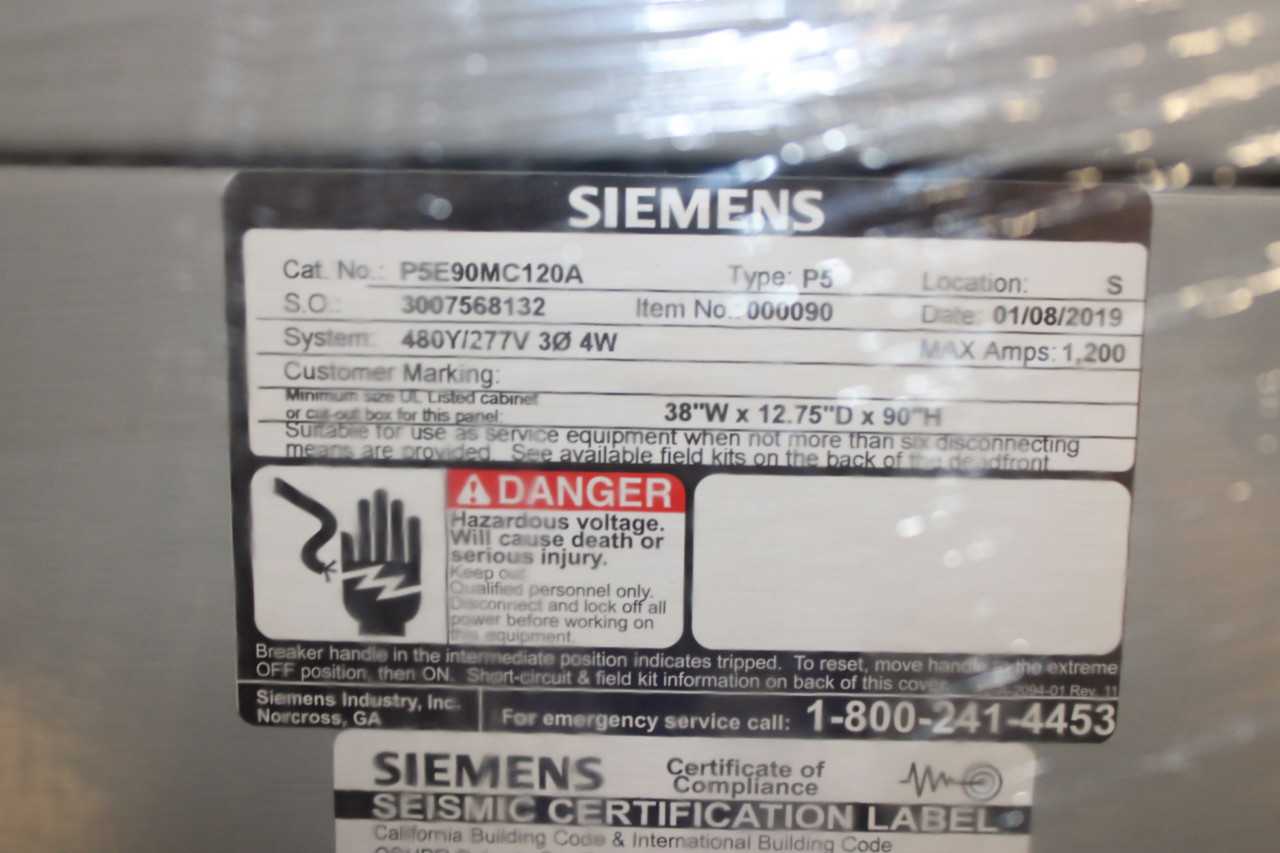Siemens P5E90MC120A - AUTOMATION & CONTROLS