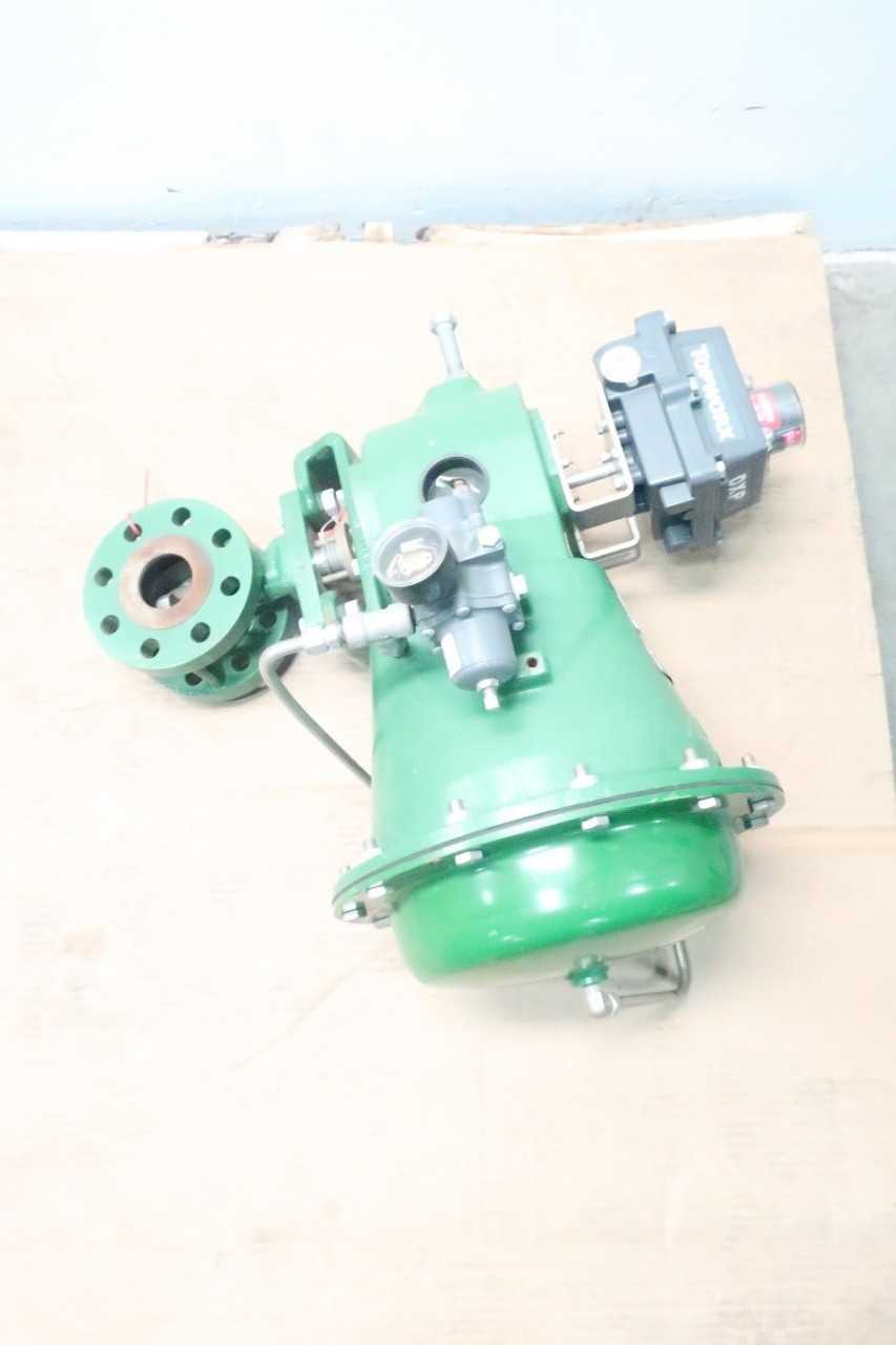 FISHER TYPE V300 PNEUMATIC 2052 300 STEEL FLANGED 2IN CONTROL VALVE - CONTROL VALVE