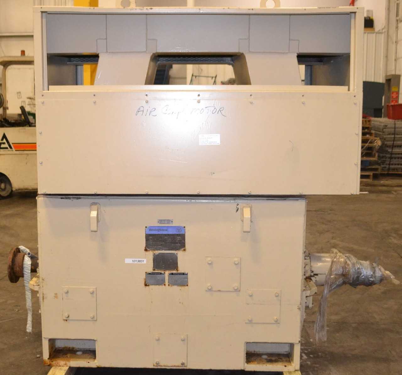 WESTINGHOUSE HSW2 1250 HP 4160V HORIZONTAL MOTOR - ELECTRIC MOTORS
