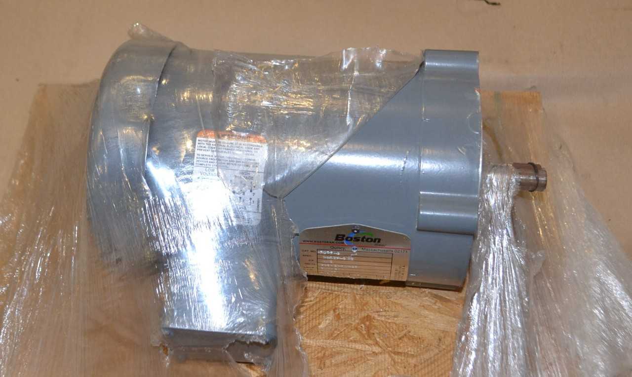 NEW BOSTON FUTF-B, 1/2 HP  460V ELECTRIC MOTOR - ELECTRIC MOTORS